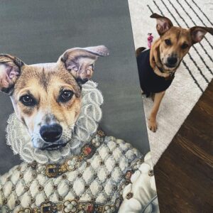 Quadro Pet Realeza | Donzela - Imagem 3