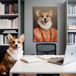 Quadro Pet Realeza | Duquesa