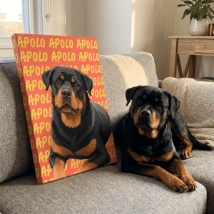 Quadro Pet | Retrato Moderno - Imagem 5