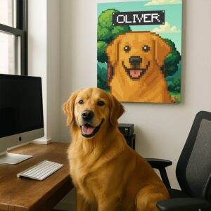 Quadro Pet | Pixel Art