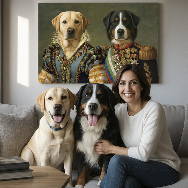 Quadro Pet | Casal Real