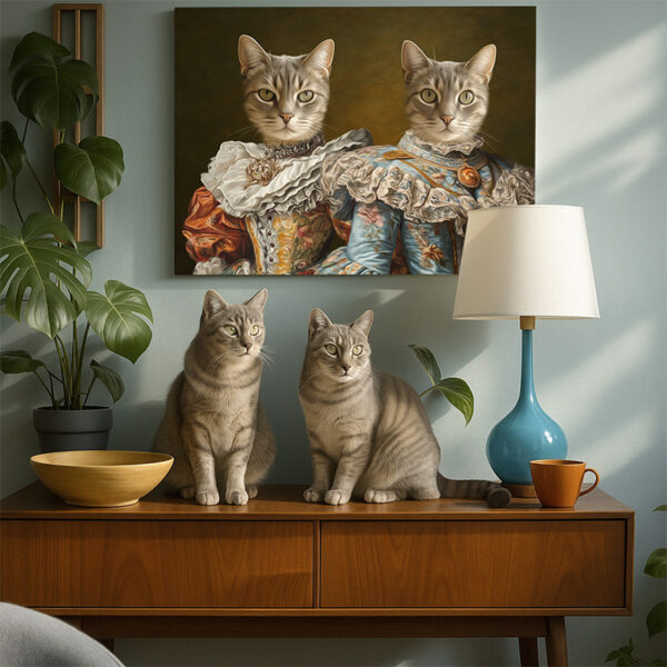 Quadro Pet | Damas da Corte