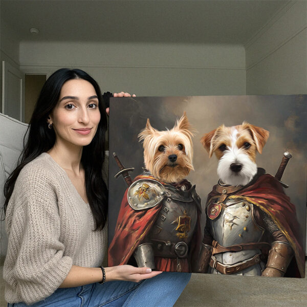 Quadro Pet | Guerreiros do Reino
