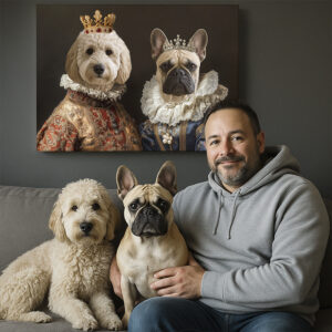 Quadro Pet | Rei & Rainha