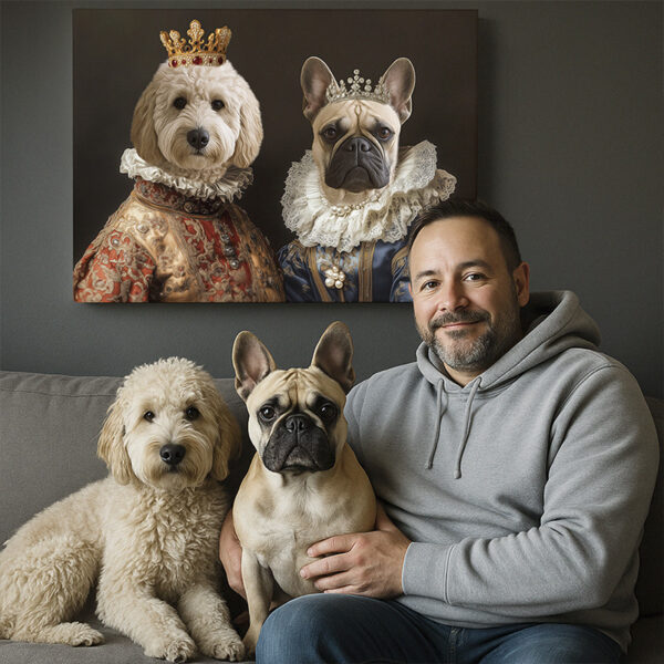 Quadro Pet | Rei & Rainha