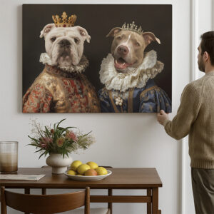 Quadro Pet | Rei & Rainha - Imagem 2