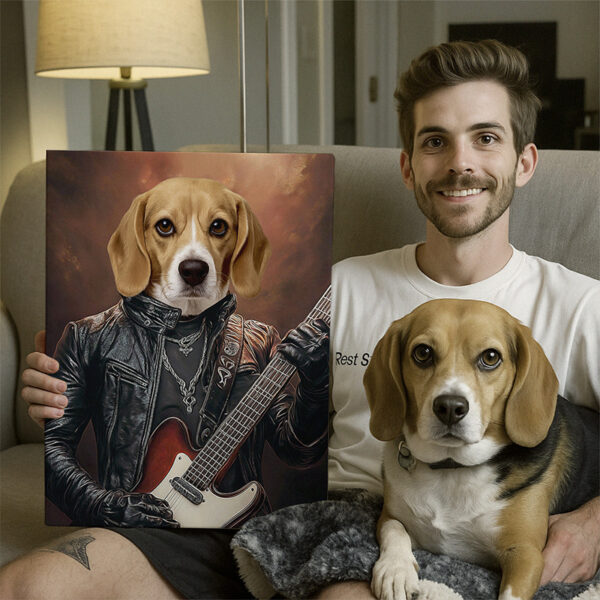 Quadro Pet | O Guitarrista